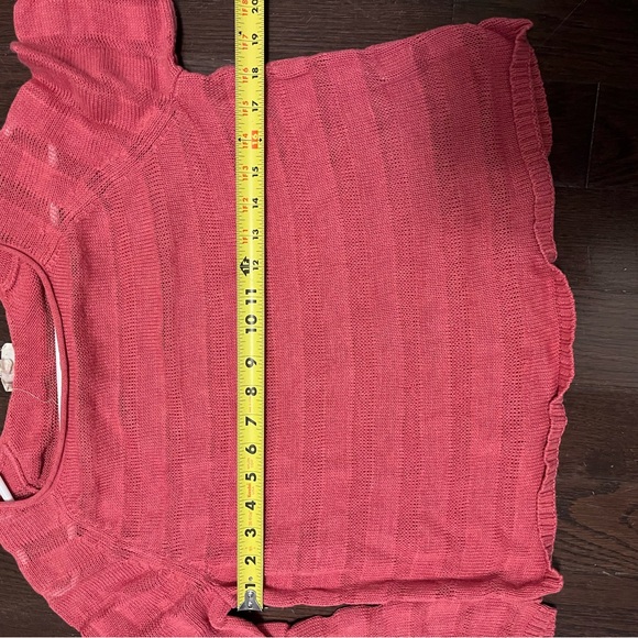 Eileen Fisher Sweater Womens
Med petite Pink Organic 
Breathable Beach Costal - Picture 6 of 7